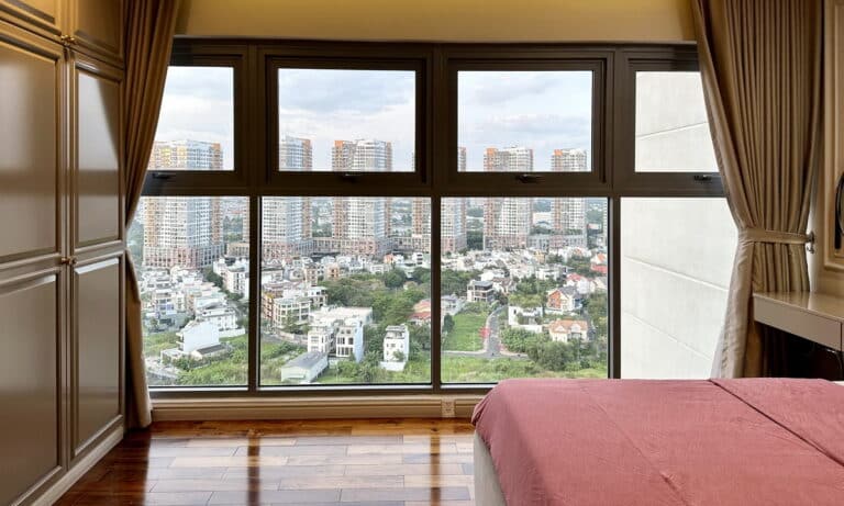 Đảo Kim Cương cho thuê 3 phòng ngủ lầu cao nội thất đầy đủ view sông L81