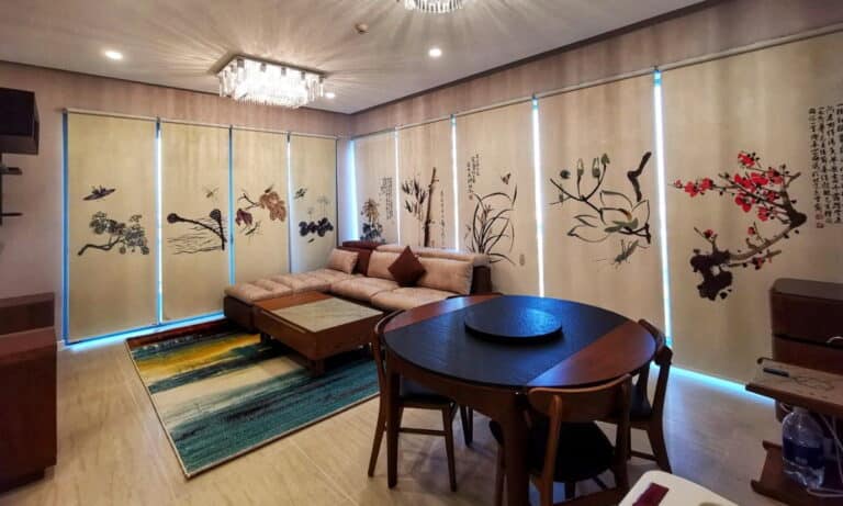 Căn hộ Đảo Kim Cương cho thuê 3 phòng ngủ lầu cao nội thất full view sông