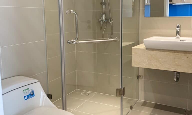 Đảo Kim Cương cho thuê căn 1 phòng ngủ tầng cao đầy đủ nội thất view sông