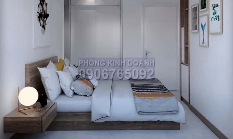 Đảo Kim Cương cho thuê căn hộ 1 phòng ngủ tầng cao có nội thất view sông