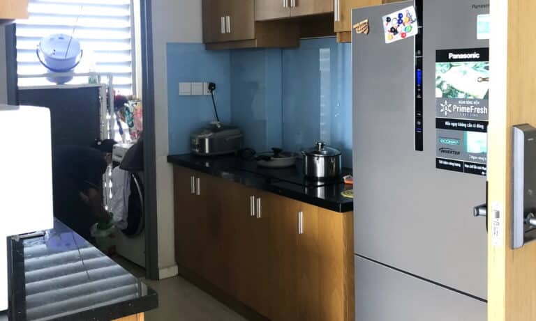 Căn hộ cho thuê Đảo Kim Cương 2 phòng ngủ lầu cao đủ nội thất view sông