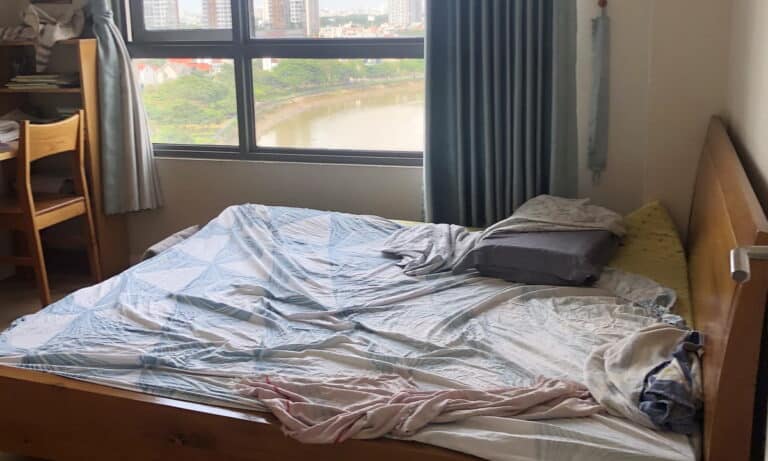 Căn hộ cho thuê Đảo Kim Cương 2 phòng ngủ lầu cao đủ nội thất view sông