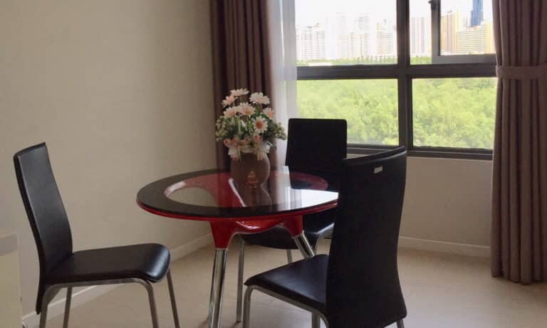 Căn hộ cho thuê Đảo Kim Cương 2 phòng ngủ nội thất đầy đủ view sông L81