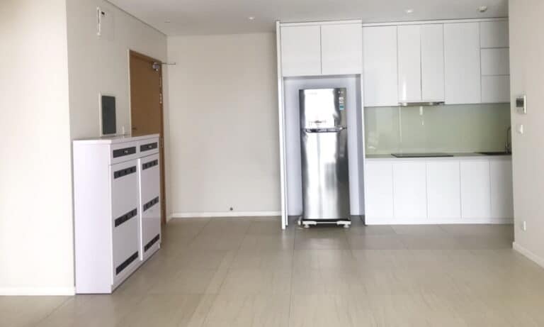 Căn hộ cho thuê Đảo Kim Cương 2 phòng ngủ nội thất tầng cao view sông L81