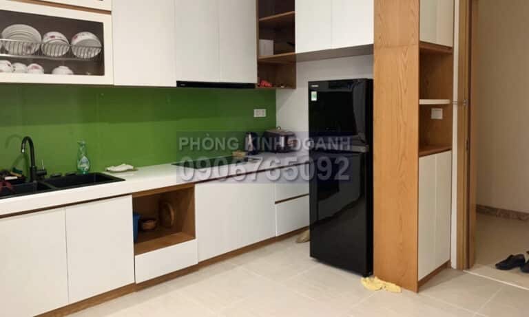 Đảo Kim Cương cho thuê căn hộ 1 phòng ngủ lầu cao đủ nội thất view sông