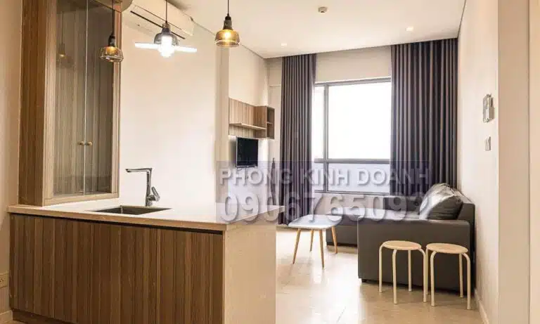 Đảo Kim Cương cho thuê căn hộ 1 phòng ngủ lầu cao nhà đẹp view sông