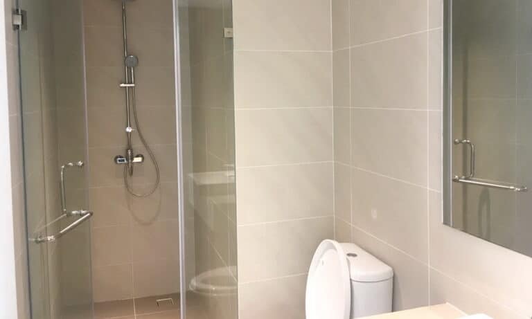 Căn hộ cho thuê Đảo Kim Cương 2 phòng ngủ tầng thấp nhà trống view mát