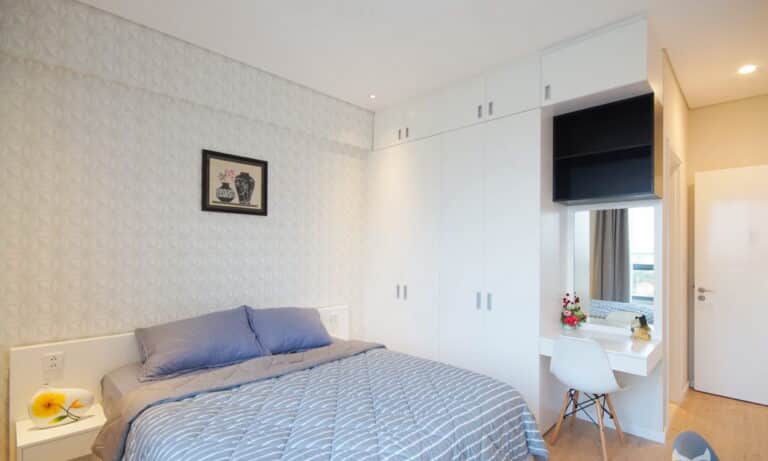 Cho thuê Đảo Kim Cương 2 phòng ngủ tầng thấp đầy đủ nội thất view sông