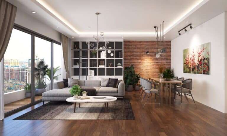 Căn cho thuê Đảo Kim Cương 2 phòng ngủ tầng cao nội thất đẹp view sông