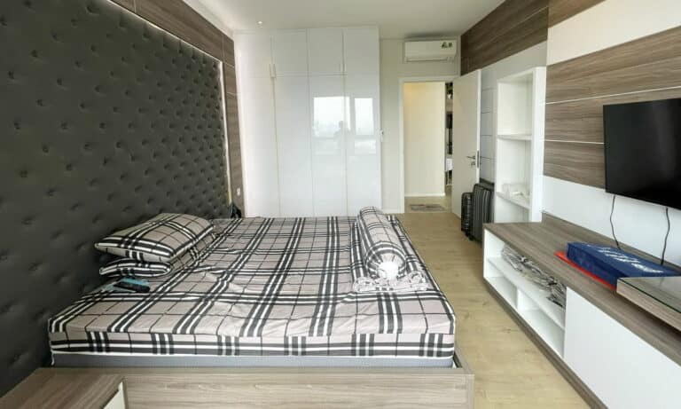 Căn hộ cho thuê Đảo Kim Cương 2 phòng ngủ tầng cao nội thất view sông L81