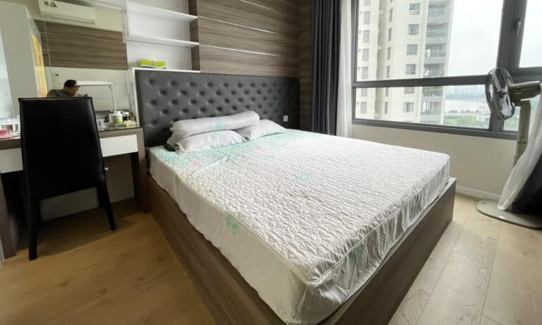 Căn hộ cho thuê Đảo Kim Cương 2 phòng ngủ tầng cao nội thất view sông L81