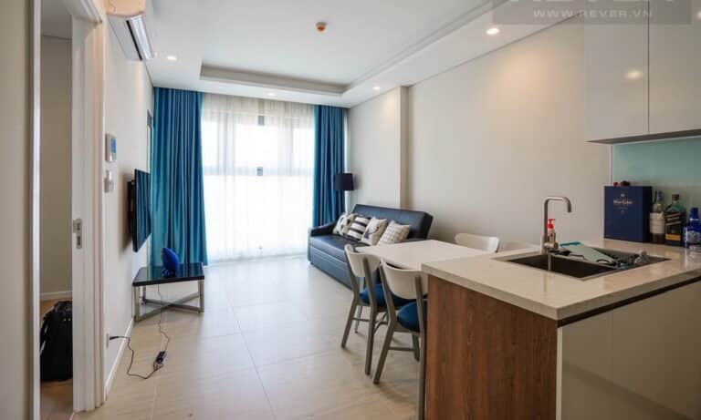 Đảo Kim Cương cho thuê căn hộ 1 phòng ngủ tầng cao nội thất xịn view sông