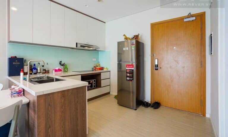 Đảo Kim Cương cho thuê căn hộ 1 phòng ngủ tầng cao nội thất xịn view sông