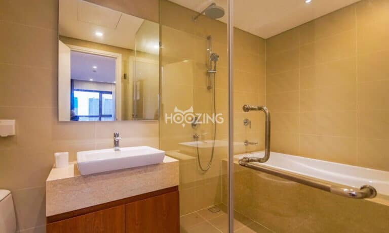 Căn Đảo Kim Cương cho thuê 3 phòng ngủ tầng trung nội thất đẹp view sông