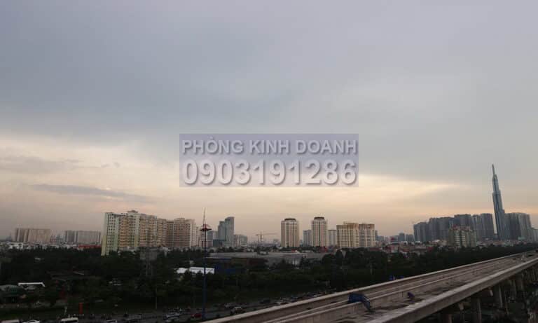 Gateway Thảo Điền cho thuê căn hộ 2 phòng ngủ lầu trung block B full nội thất