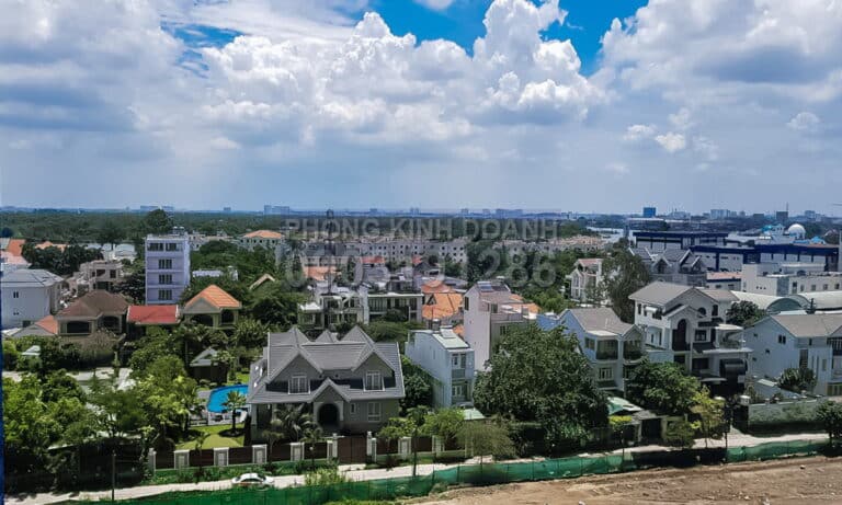 Cho thuê căn hộ Gateway Thảo Điền 3 phòng ngủ view sông tầng trung nhà trống