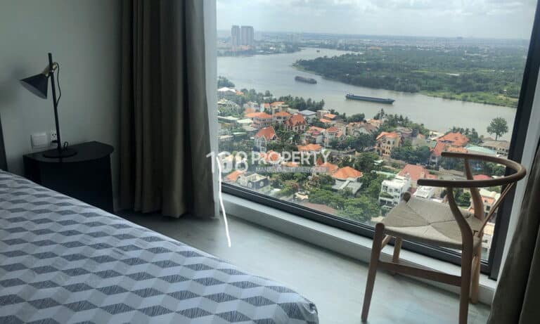 Cho thuê căn hộ Gateway Thảo Điền 3 phòng view sông tầng cao đủ nội thất
