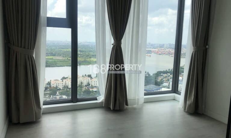 Cho thuê căn hộ Gateway Thảo Điền 3 phòng view sông tầng cao đủ nội thất