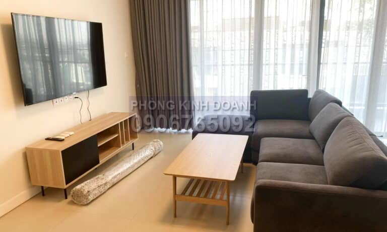 Cho thuê Gateway Thảo Điền 4 phòng ngủ view sông tầng cao nội thất đầy đủ