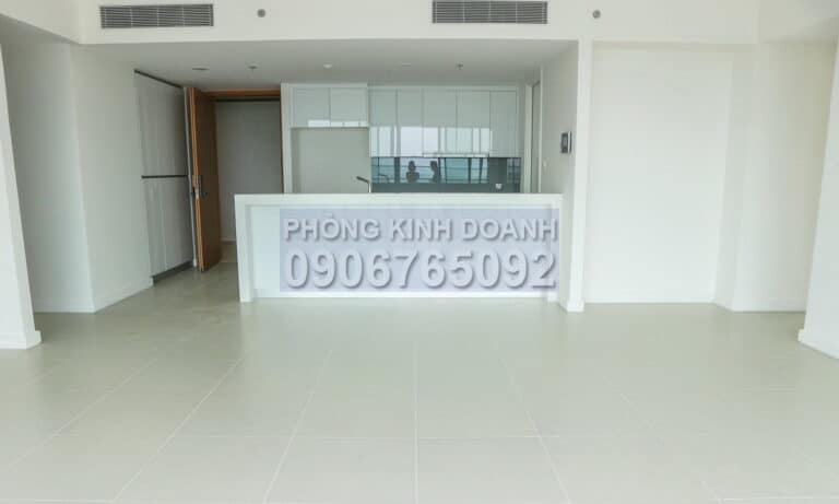 Cho thuê Gateway Thảo Điền 4 phòng ngủ trống view sông tầng cao block A