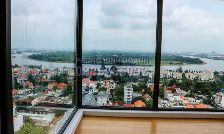 Cho thuê Gateway Thảo Điền 4 phòng ngủ trống view sông tầng cao block A
