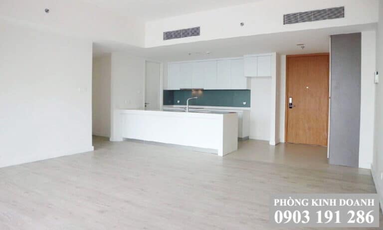 Gateway Thảo Điền cho thuê căn hộ 2 phòng ngủ tầng cao block A nhà trống
