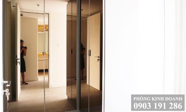 Gateway Thảo Điền cho thuê căn hộ 2 phòng ngủ tầng cao block A nhà trống
