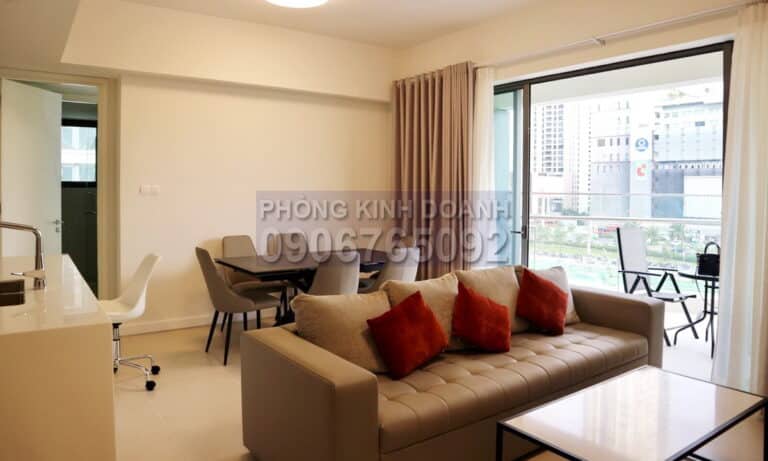 Gateway Thảo Điền cho thuê căn hộ 2 phòng view thoáng tháp B đủ nội thất