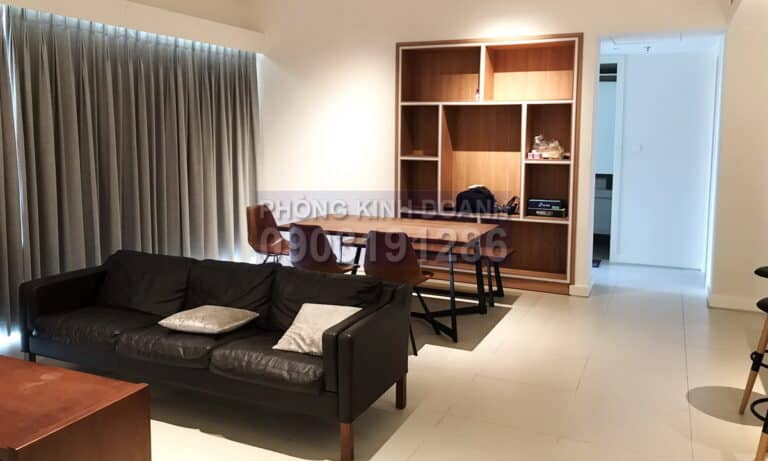 Cho thuê Gateway Thảo Điền 4 phòng view sông tầng cao toà A nội thất đẹp
