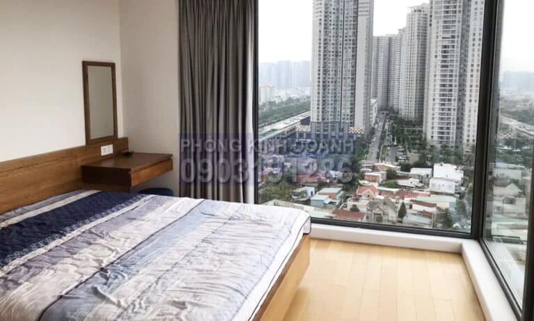 Cho thuê Gateway Thảo Điền 4 phòng view sông tầng cao toà A nội thất đẹp
