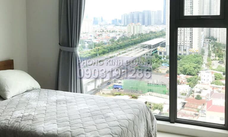 Cho thuê Gateway Thảo Điền 4 phòng view sông tầng cao toà A nội thất đẹp