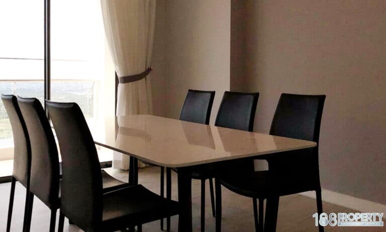 Cho thuê căn Gateway Thảo Điền 3 phòng ngủ view sông tầng cao full nội thất