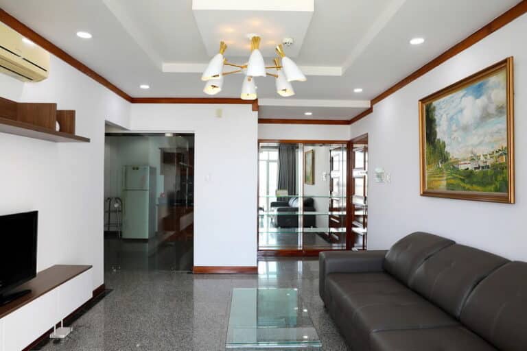 Cho thuê căn hộ 3 phòng ngủ Hoàng Anh River View, nội thất đẹp, View sông