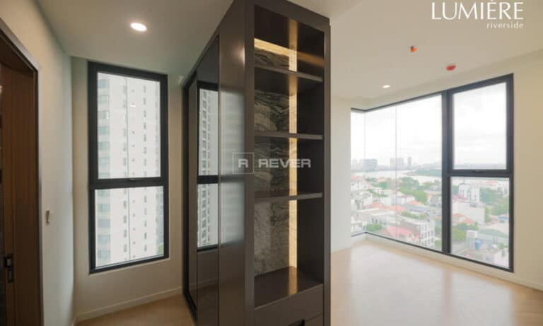 Căn hộ cho thuê Lumiere Riverside view sông tầng cao nhà trống 3 phòng ngủ