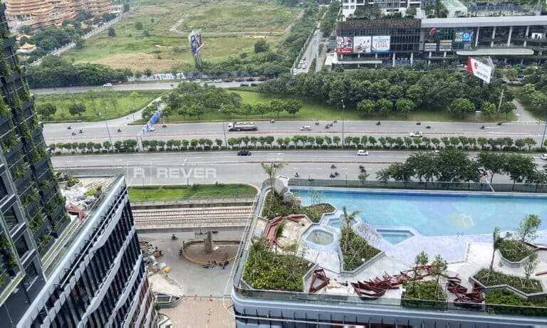 Lumiere Riverside cho thuê căn 2 phòng ngủ tầng cao nhà trống view hồ bơi