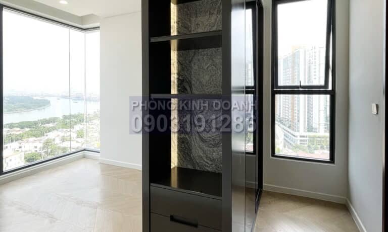 Căn hộ cho thuê Lumiere Riverside view sông lầu cao 3 phòng ngủ nhà trống