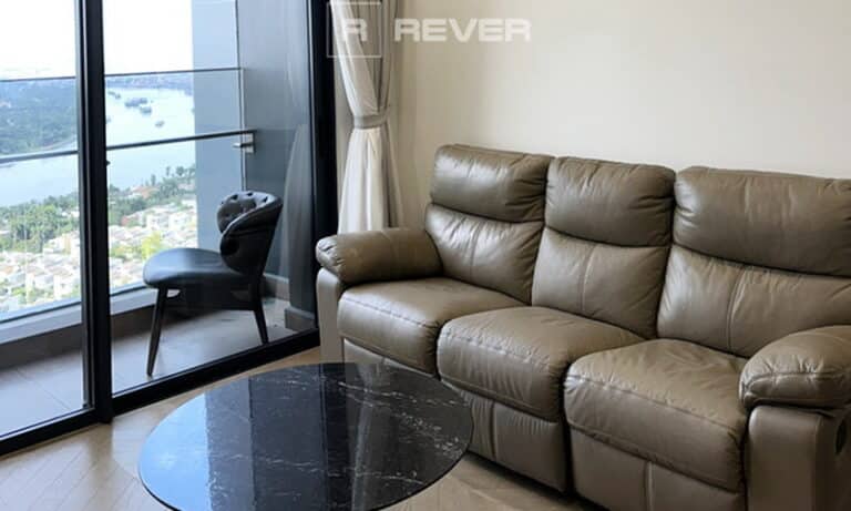 Cho thuê căn Lumiere Riverside view sông 2 phòng ngủ tầng cao nội thất đẹp