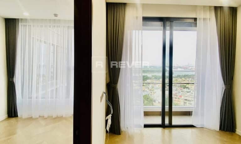 Cho thuê Lumiere Riverside 1 phòng ngủ tầng cao không nội thất view sông