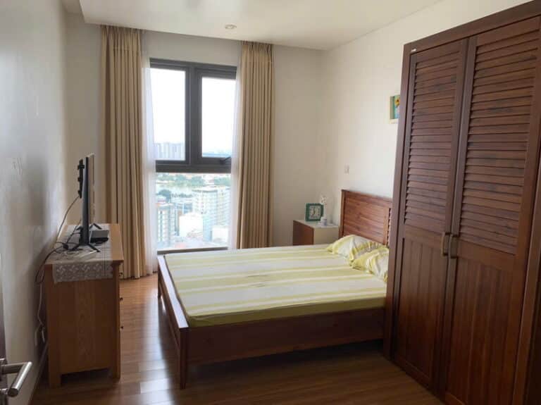 Cho thuê căn hộ Pearl Plaza 2 phòng ngủ tầng cao, giá tốt