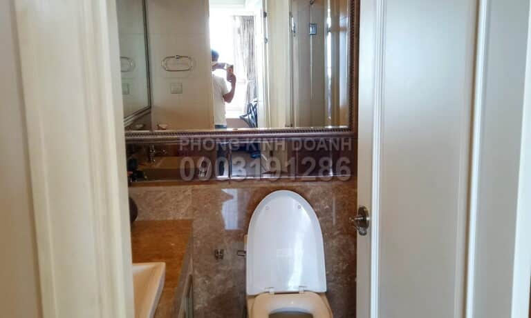 Cantavil Hoàn Cầu cho thuê view thoáng 3 phòng ngủ tầng cao đủ nội thất
