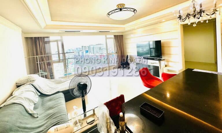 Cantavil Hoàn Cầu cho thuê view thoáng 3 phòng ngủ lầu cao nội thất đẹp