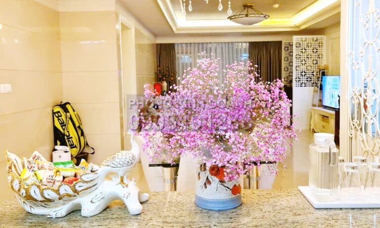 Căn hộ cho thuê Cantavil Hoàn Cầu 3 phòng ngủ mát tầng 8 có nội thất