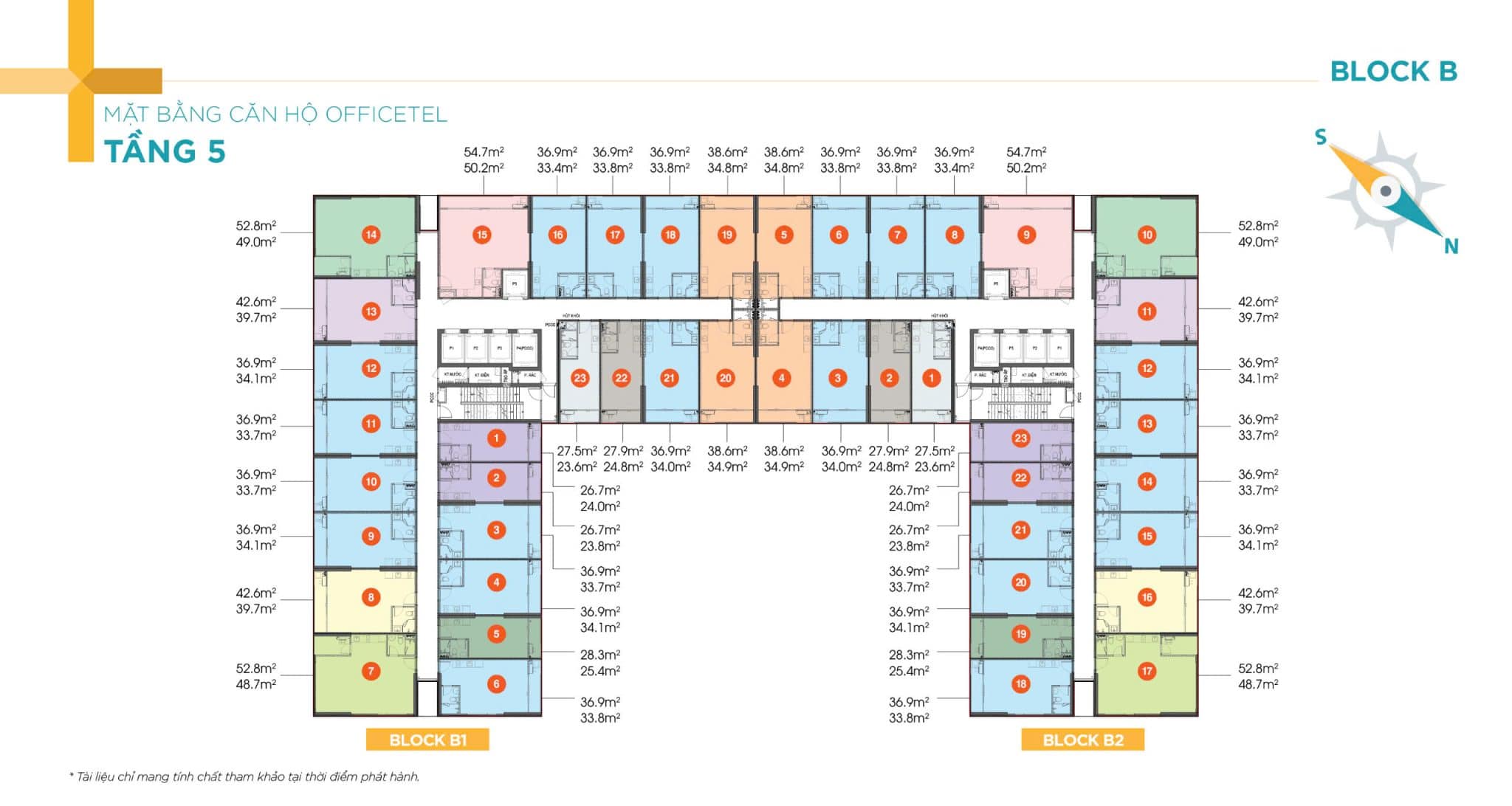 Mặt bằng căn hộ Lavida Plus