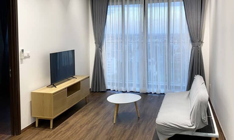 One Verandah căn hộ cho thuê 1 phòng ngủ tầng cao đủ nội thất view sông