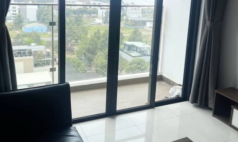 One Verandah căn hộ cho thuê 1 phòng ngủ lầu cao có nội thất view sông