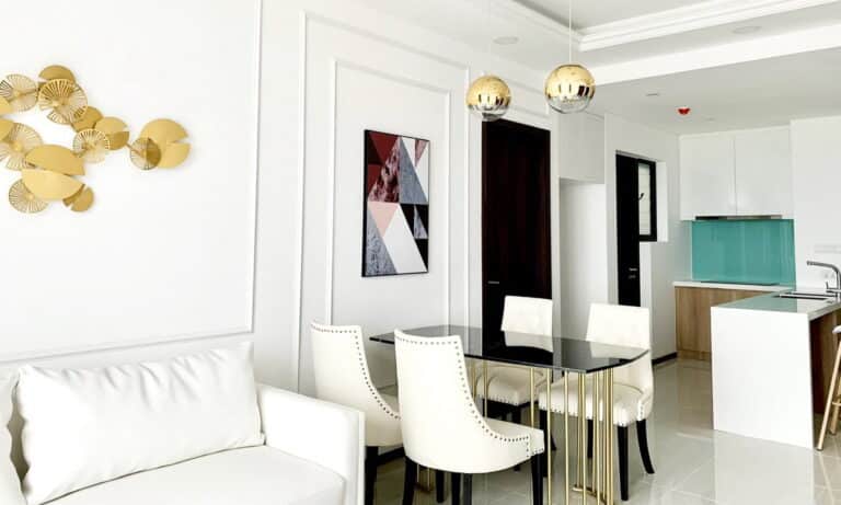 Căn hộ cho thuê One Verandah 2 phòng ngủ tầng cao nội thất xịn view mát