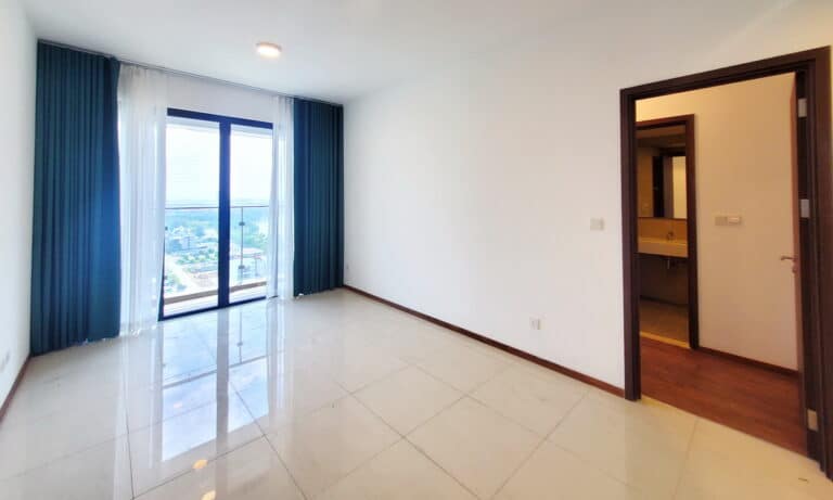 Cho thuê căn hộ One Verandah 2 phòng ngủ tầng cao nhà trống view sông