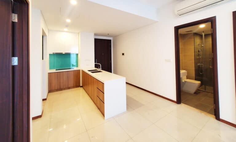 Cho thuê căn hộ One Verandah 2 phòng ngủ tầng cao nhà trống view sông