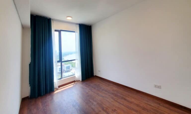 Cho thuê căn hộ One Verandah 2 phòng ngủ tầng cao nhà trống view sông