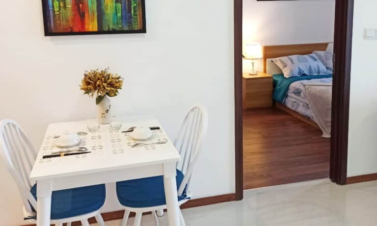 One Verandah căn hộ cho thuê 1 phòng ngủ tầng cao nội thất đủ view sông